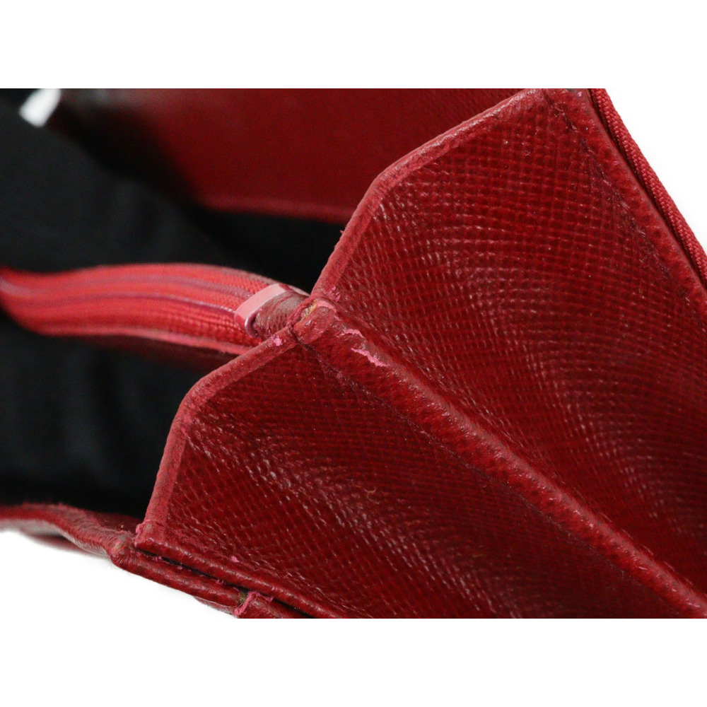 PRADA Long Wallet CHERRY Red - Picture 8 of 10